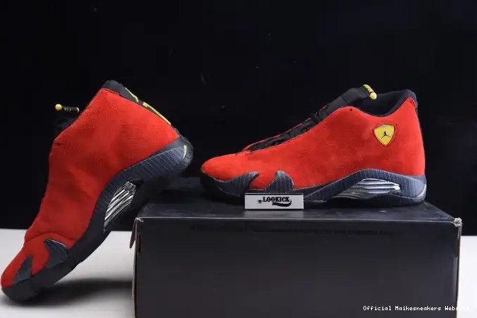 Official Maikesneakers 654459-670 Retro Jordan Air Red 14 Challenge 0423